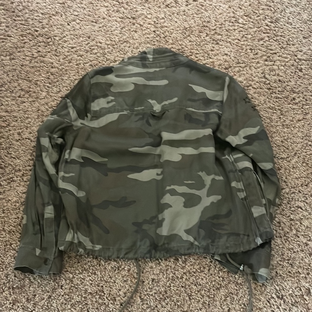 Rails Army Print Utility Jacket - image 5